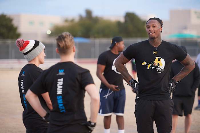 During his year away from the NFL, Bryant adopted a high school team.